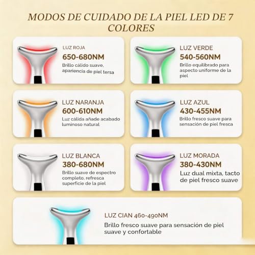 nectiva-Masajeador Facial 7 Colores