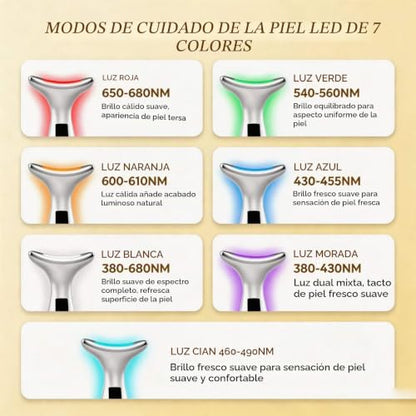 nectiva-Masajeador Facial 7 Colores